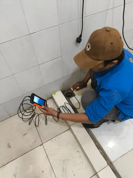 Inspeksi CCTV Pipa Pertamina Sunter