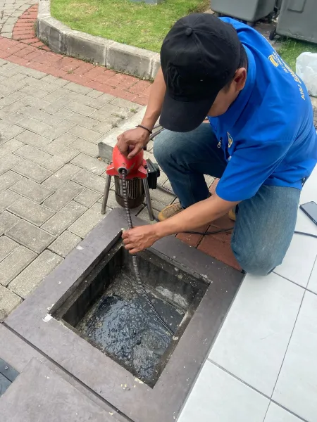 Pelancaran Pipa Talang Air Hujan Rooftop Hunian
